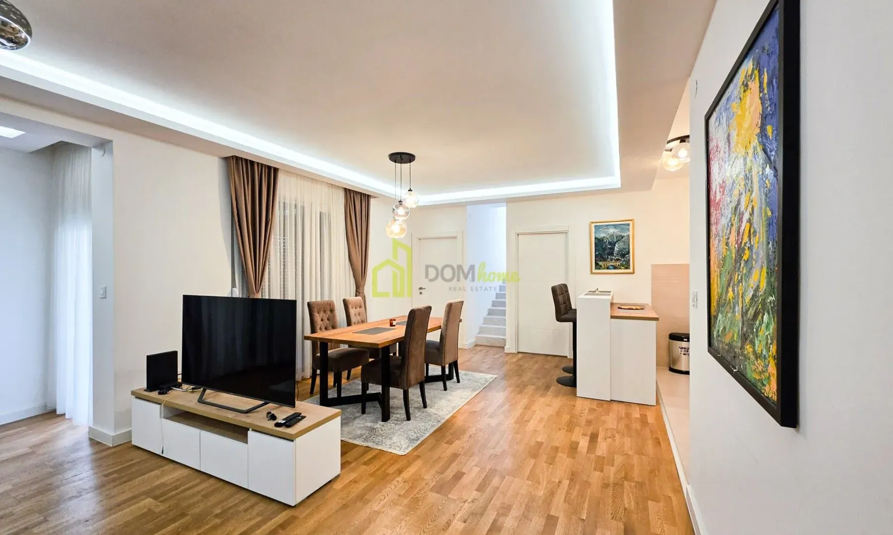 Rent, two bedroom apartment, 80m², Tološi, Podgorica