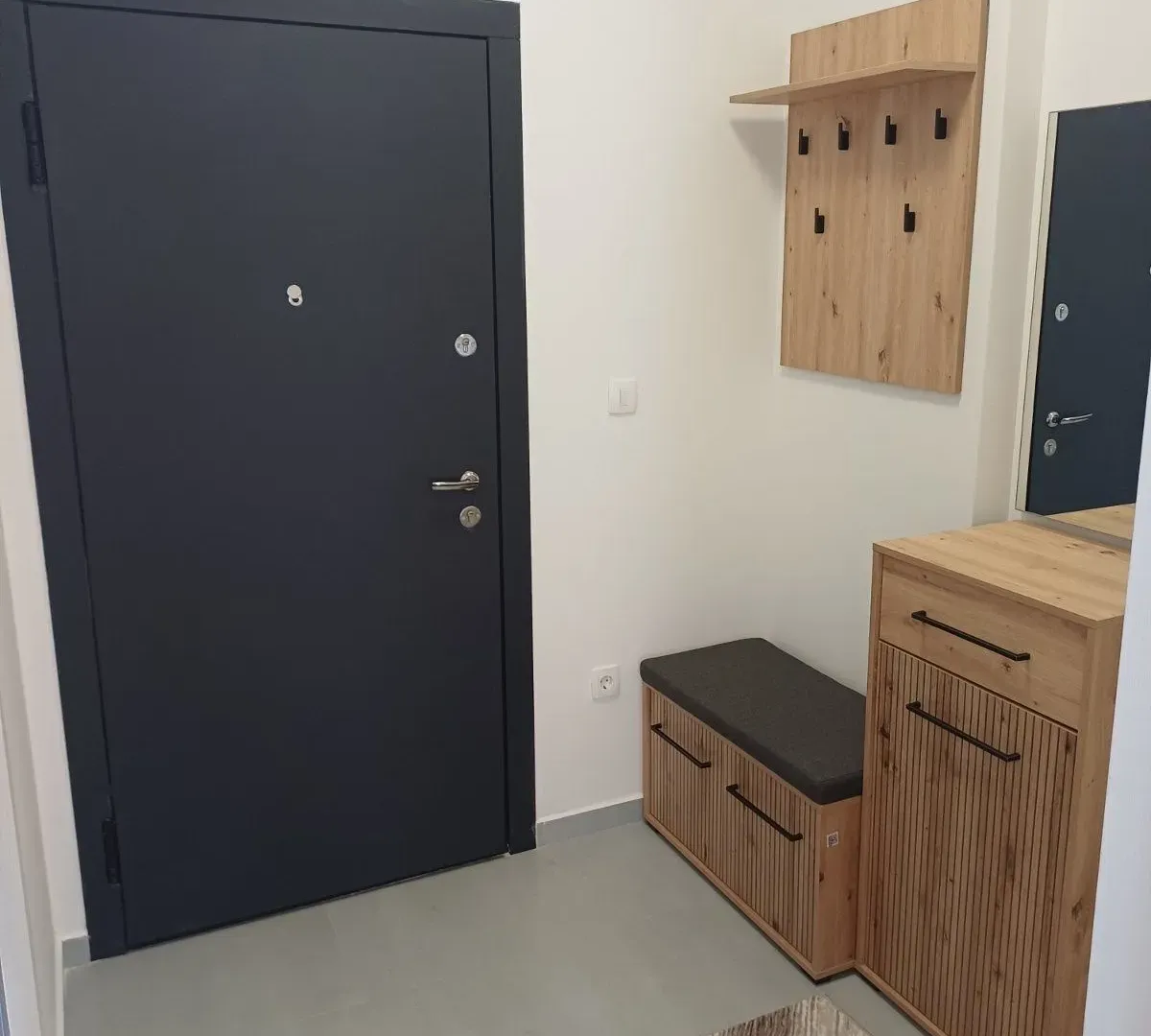 Rent, one bedroom apartment, 44m², Stari Aerodrom, Podgorica