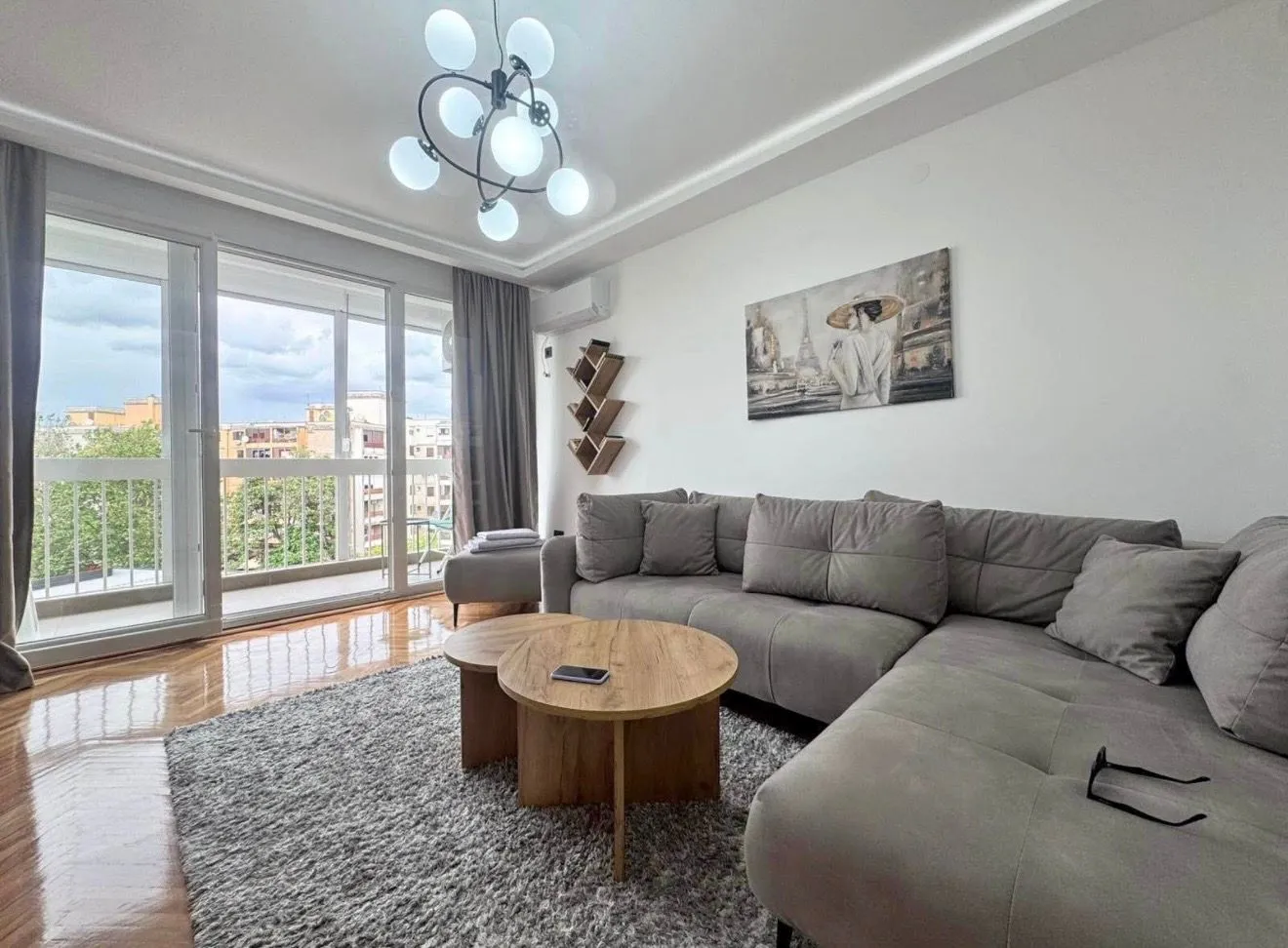 Rent, two bedroom apartment, 65m², Autobuska stanica, Podgorica