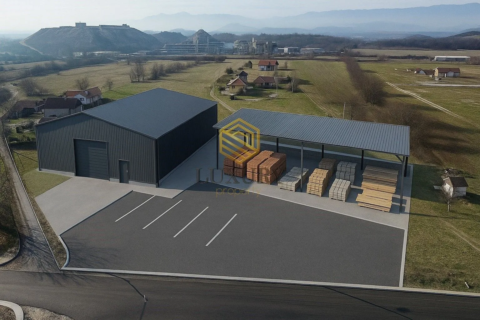 Izdavanje, plac, 3700m², Martinići, Danilovgrad