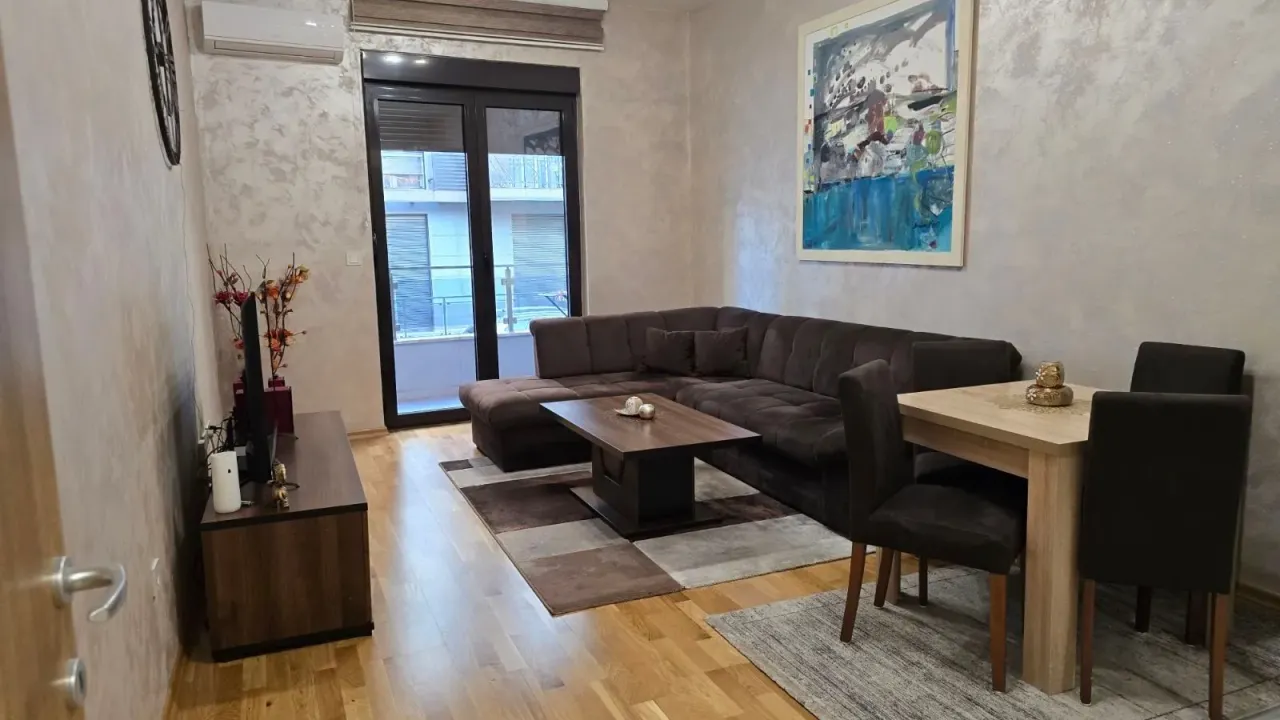 Rent, one bedroom apartment, 54m², Zabjelo, Podgorica