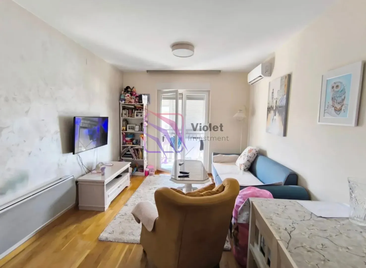 Rent, one bedroom apartment, 40m², Zabjelo, Podgorica