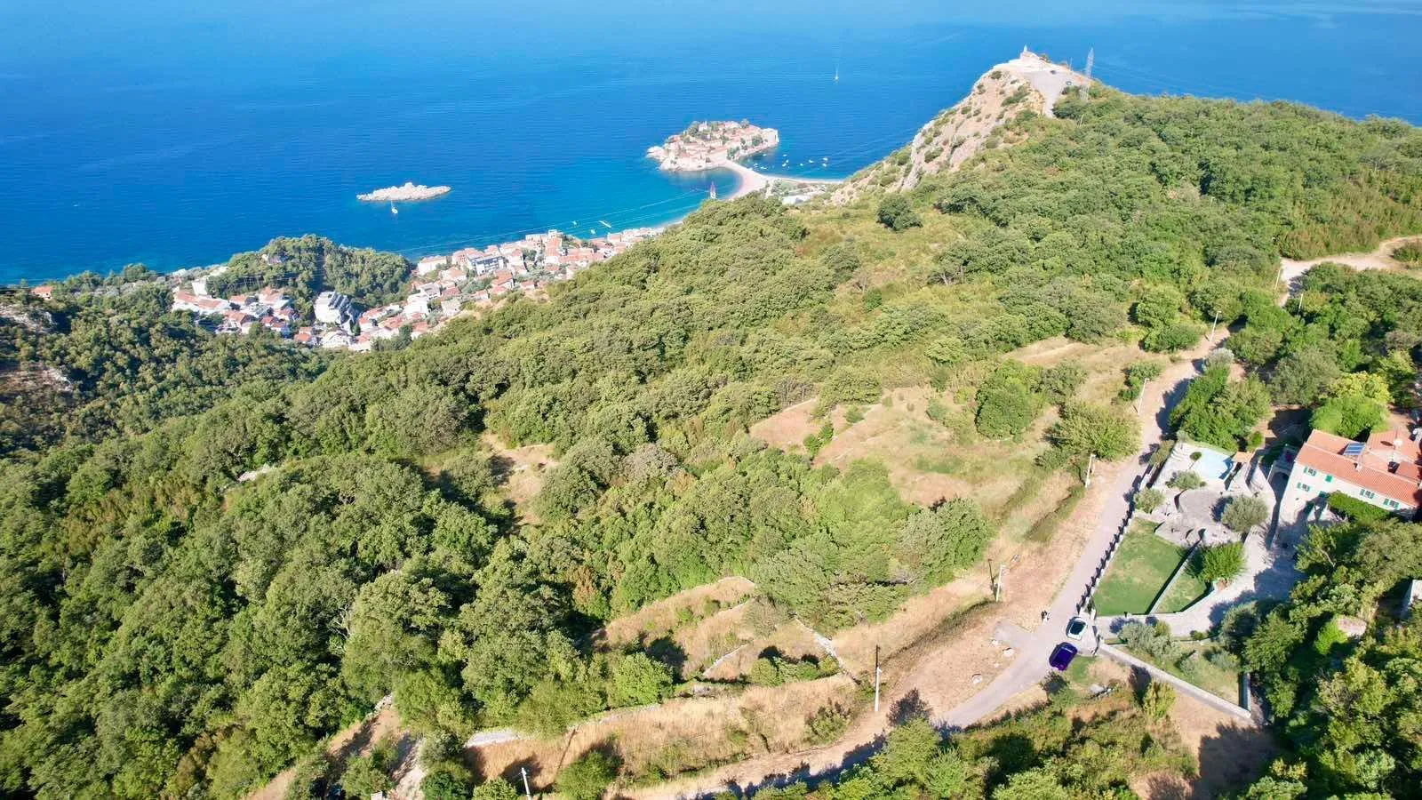 Sale, land lot, 613m², Blizikuće, Budva