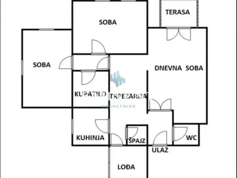 Rent, four bedroom apartment, 90m², Novi Beograd Blok 45, Novi Beograd Sve Podlokacije - image 15
