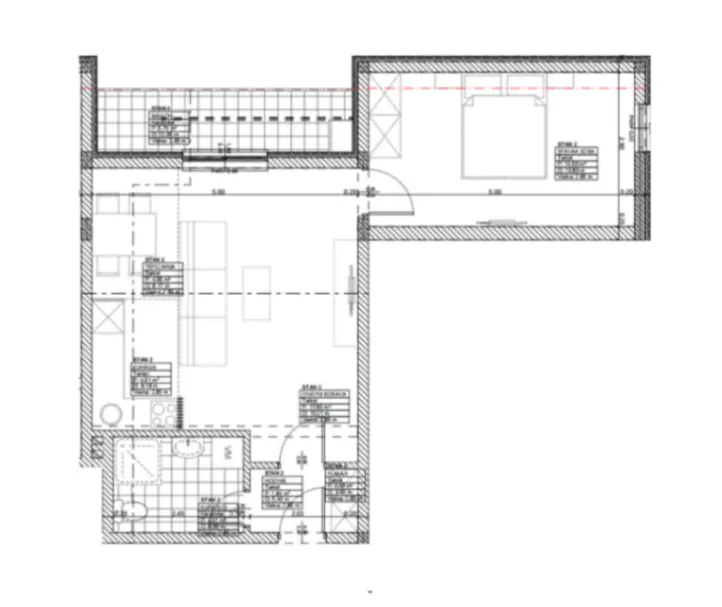 Sale, one bedroom apartment, 53m², Bar, Crna Gora