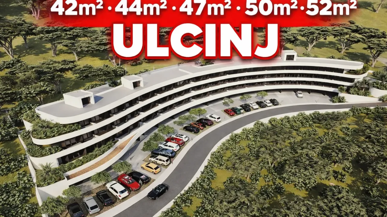 Prodaja, jednosoban stan, 48m², Centar, Ulcinj