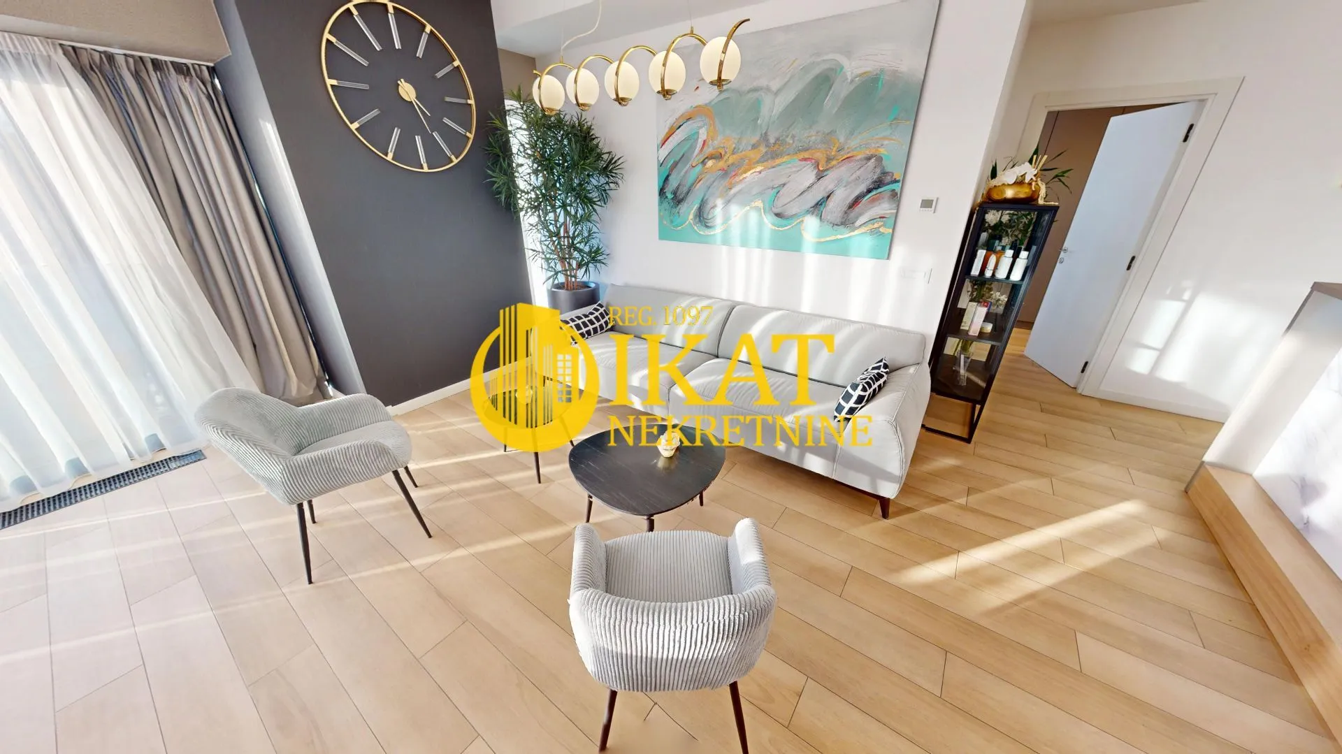 Sale, four bedroom apartment, 124m², Novi Beograd Blok 65, Novi Beograd Sve Podlokacije