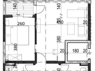 Prodaja, jednosoban stan, 45m², Radanovići, Kotor - image 3