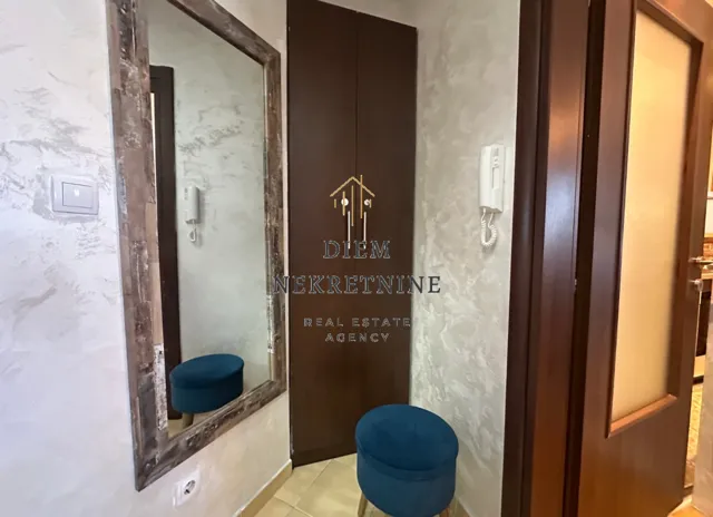 Izdavanje, jednosoban stan, 43m², Stari Aerodrom, Podgorica