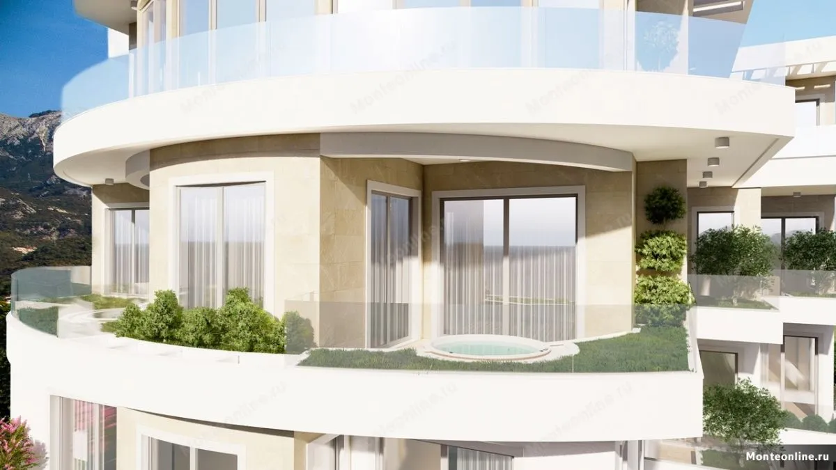 Sale, one bedroom apartment, 40m², Bečići, Budva