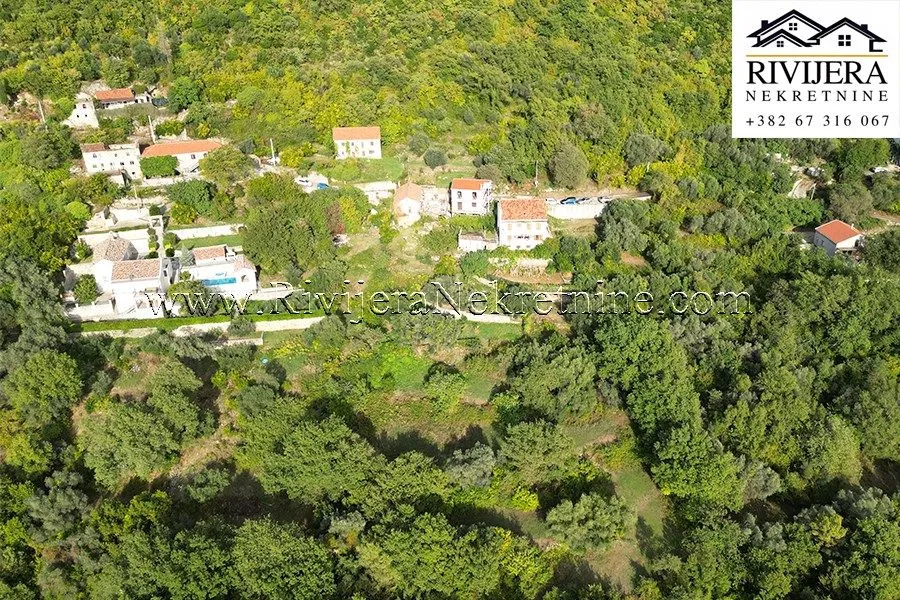 Prodaja, plac, 1040m², Dub, Kotor
