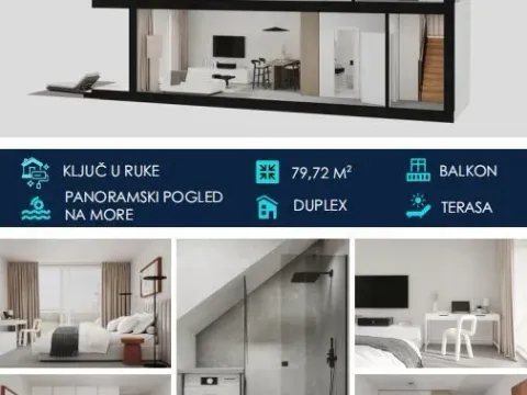 Prodaja, jednosoban stan, 79m², Tivat, Crna Gora - image 11