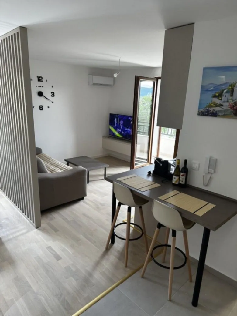 Izdavanje, jednosoban stan, 43m², Centar, Tivat
