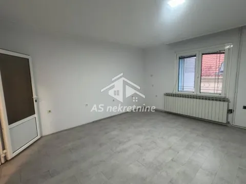 Empty bright room with a window and a door. - image 2