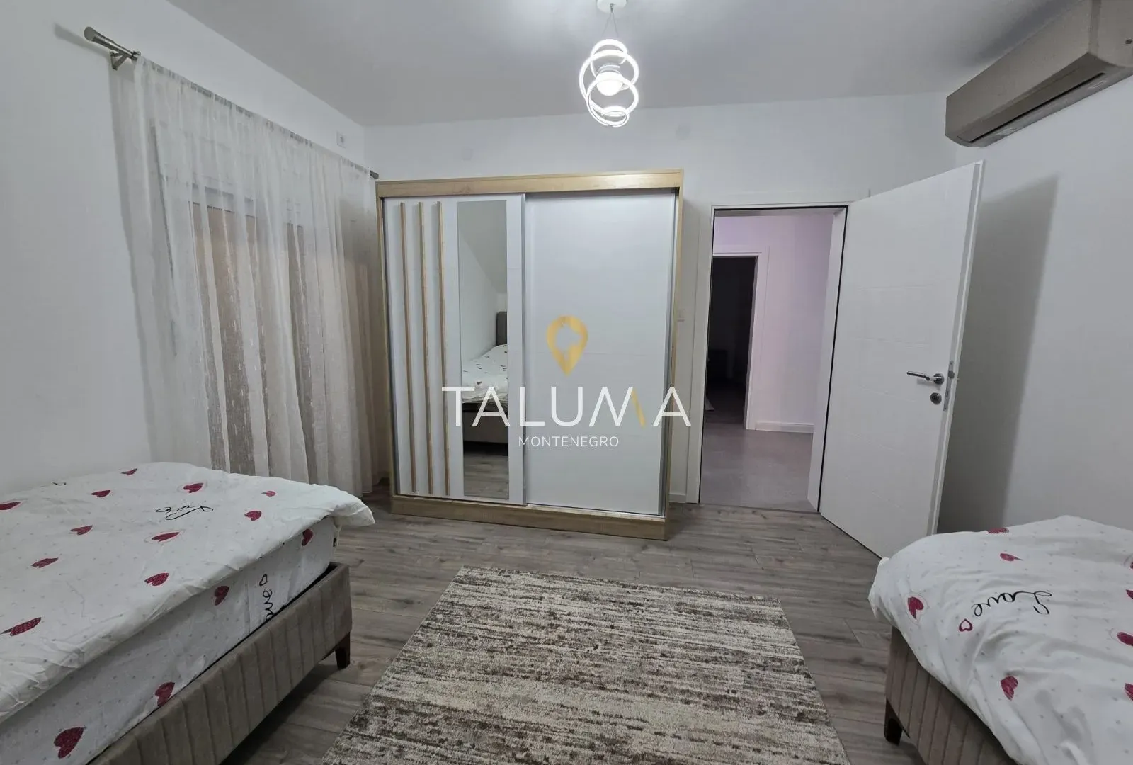 Rent, two bedroom apartment, 100m², Zabjelo, Podgorica