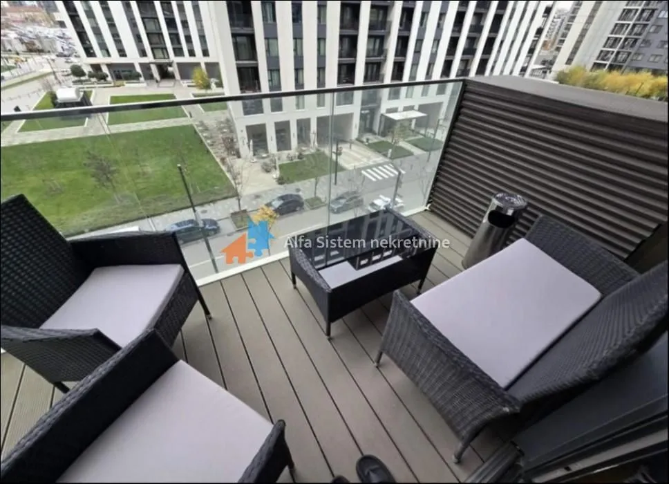 Rent, two bedroom apartment, 63m², Savski Venac, Beograd