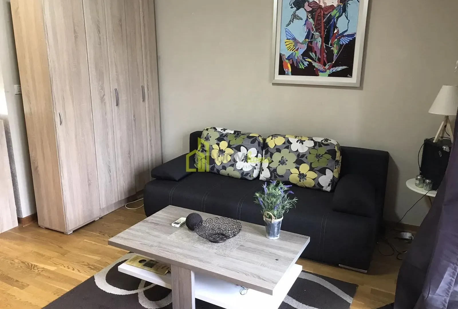Rent, studio apartment, 33m², City Kvart, Podgorica