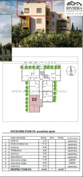 Prodaja, dvosoban stan, 79m², Dobrota, Kotor - image 5