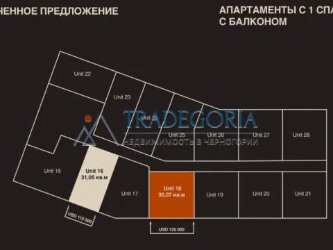 Prodaja, jednosoban stan, 33m², Pali, Bijelo Polje - image 12
