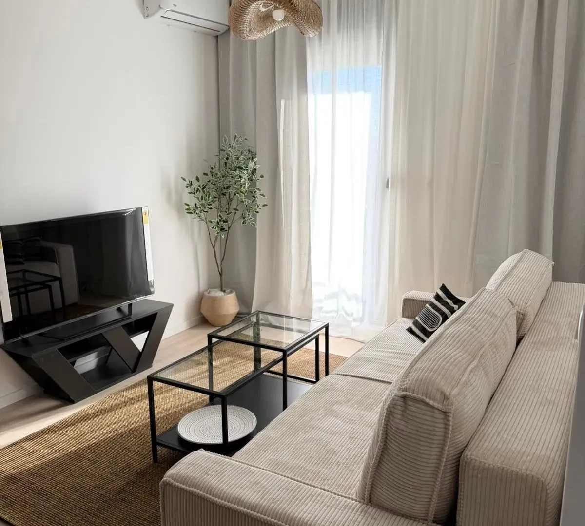 Rent, one bedroom apartment, 40m², Tološi, Podgorica