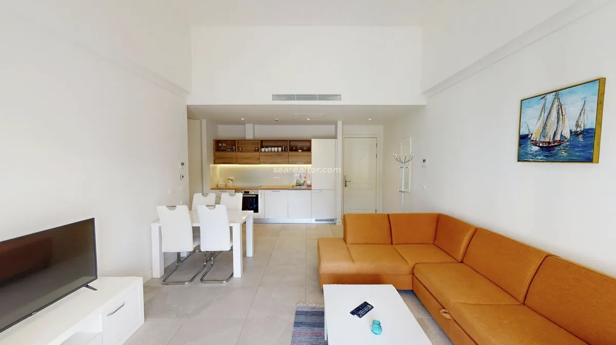 Prodaja, jednosoban stan, 55m², Luštica Bay, Tivat