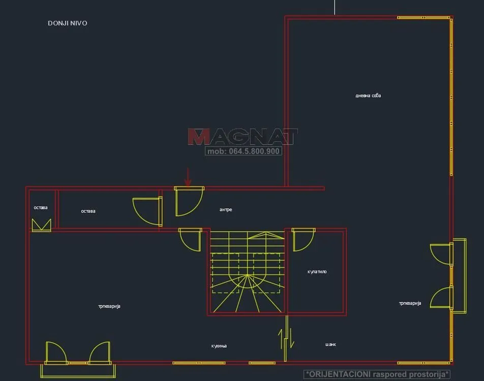 Prodaja, stan, 195m², Kalenić Pijaca, Vračar Sve Podlokacije