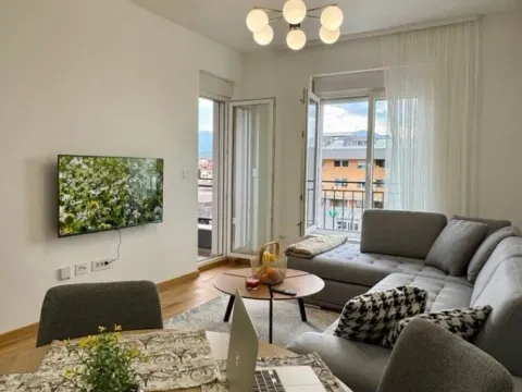 Izdavanje, jednosoban stan, 46m², Stari Aerodrom, Podgorica