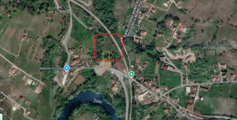 Satelitski snimak sa označenom lokacijom parcele. - image 2