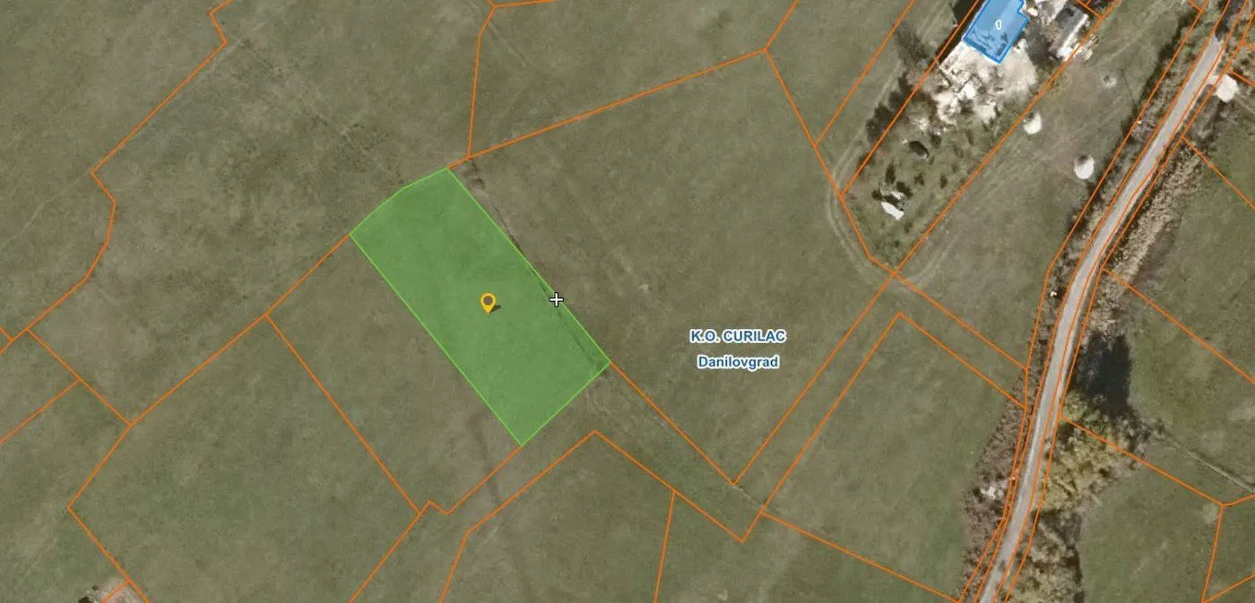 Prodaja, plac, 2000m², Ćurilac, Danilovgrad