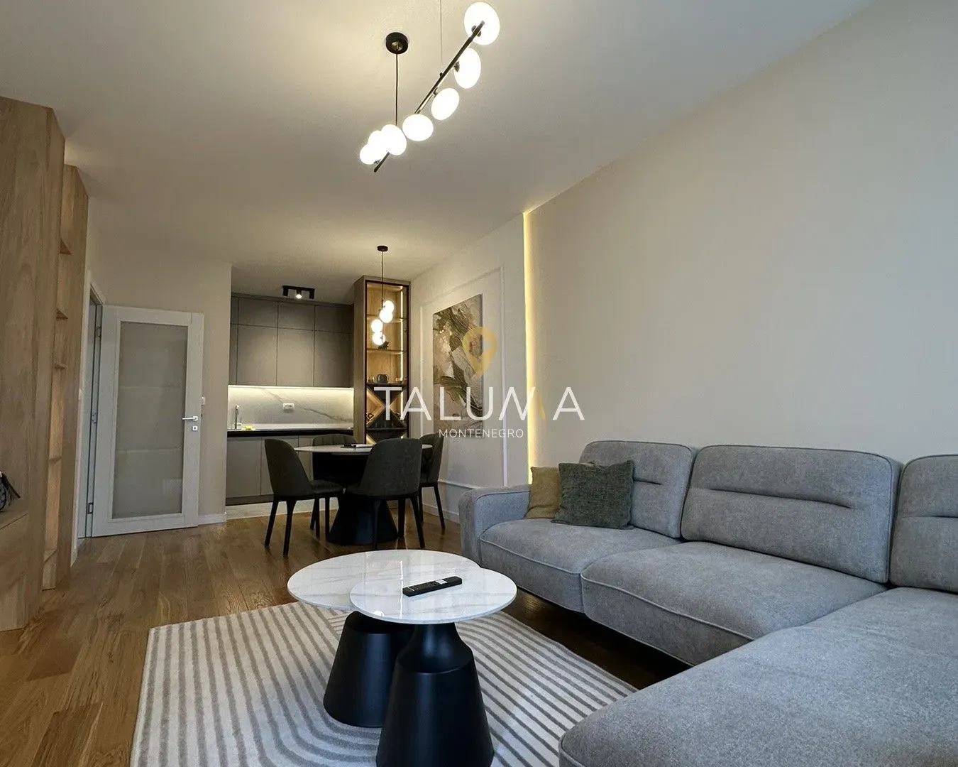 Rent, one bedroom apartment, 50m², City Kvart, Podgorica