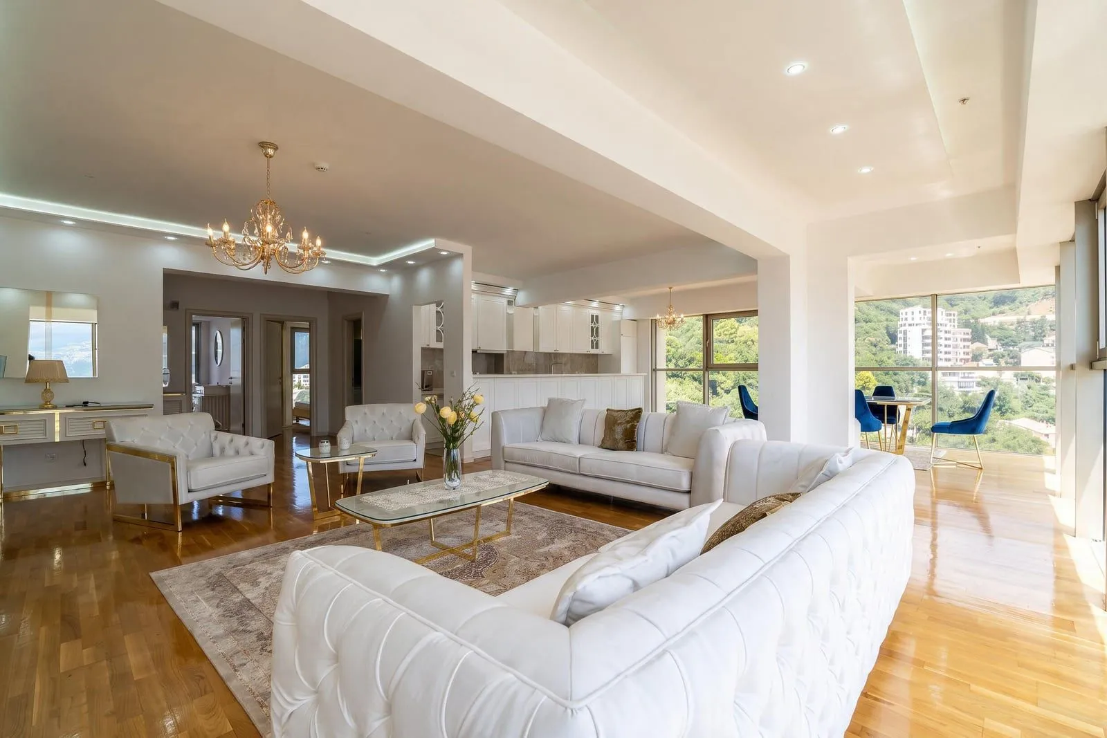 Rent, four bedroom apartment, 130m², Budva, Crna Gora