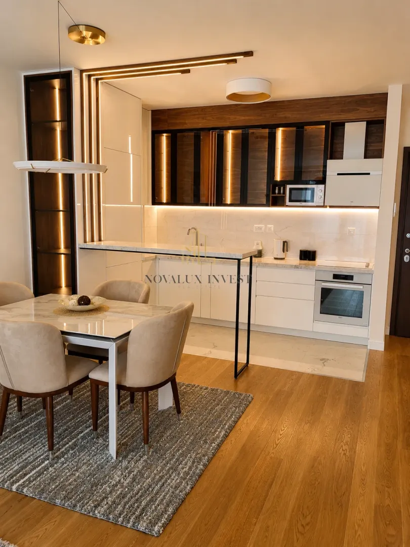Rent, one bedroom apartment, 57m², Kod Capital Plaze, Podgorica