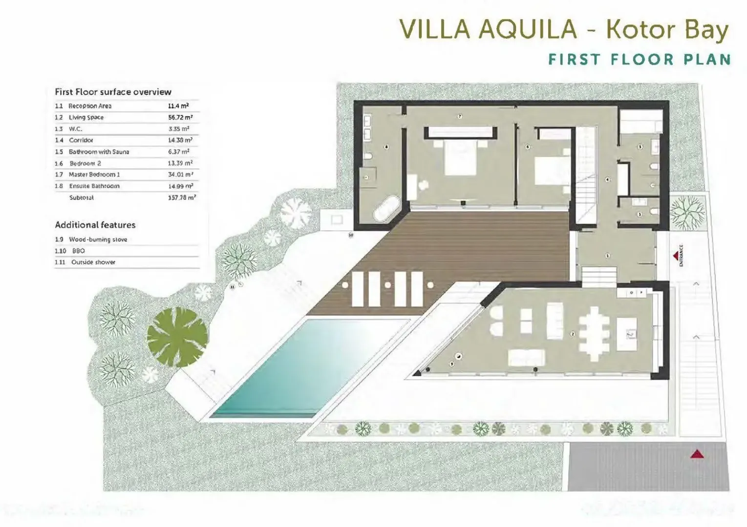 Prodaja, kuća, 479m², Prčanj, Kotor
