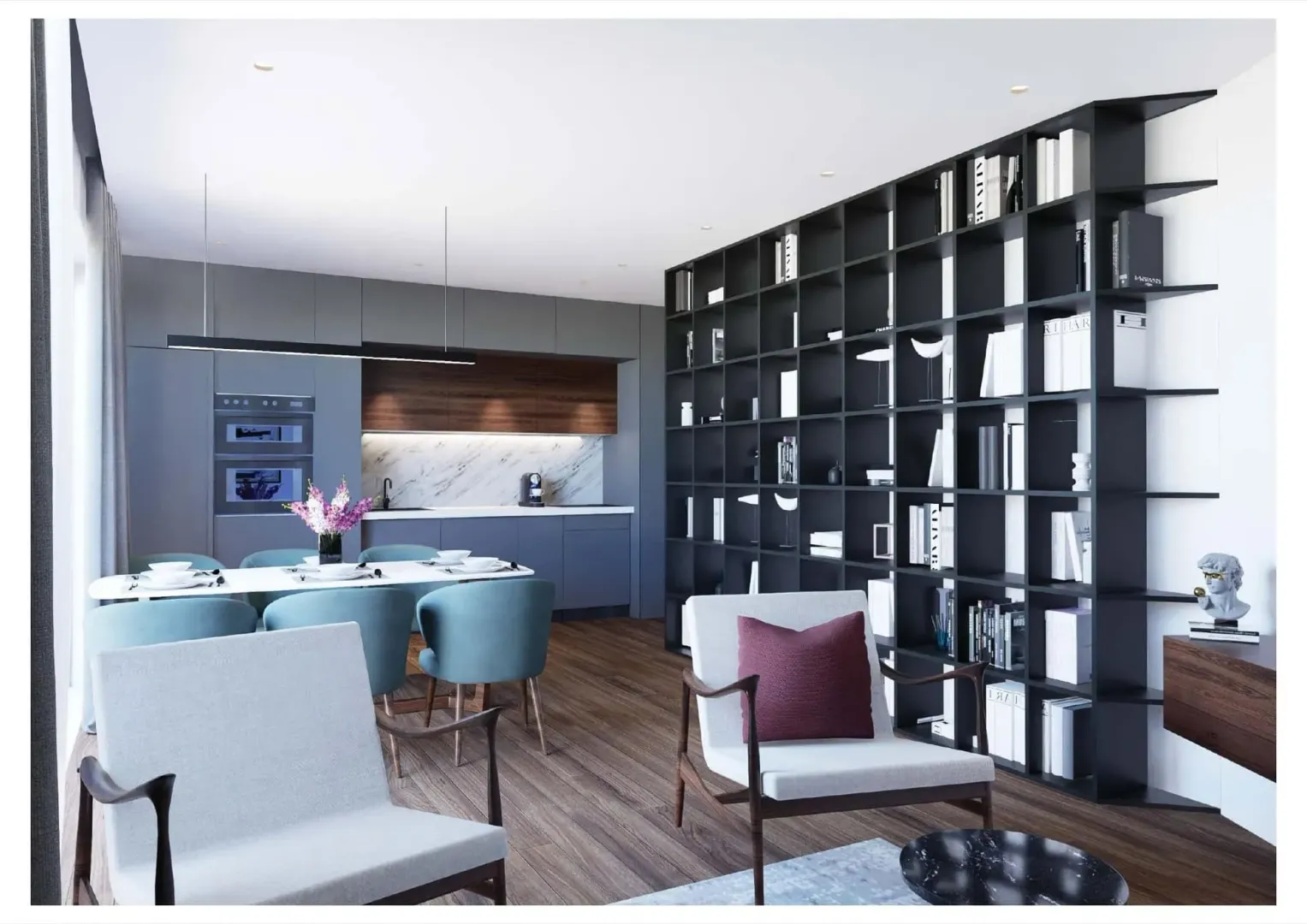 Prodaja, dvosoban stan, 44m², Bečići, Budva