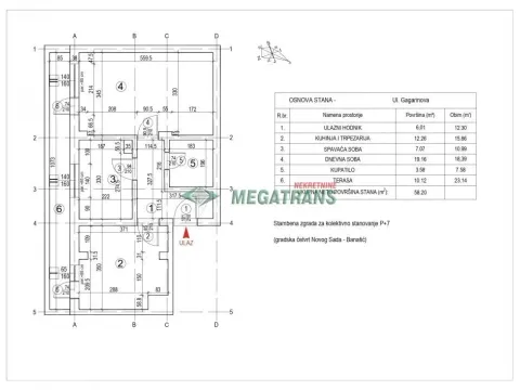 Prodaja, dvosoban stan, 51m², Banatić, Novi Sad Sve Podlokacije - image 20
