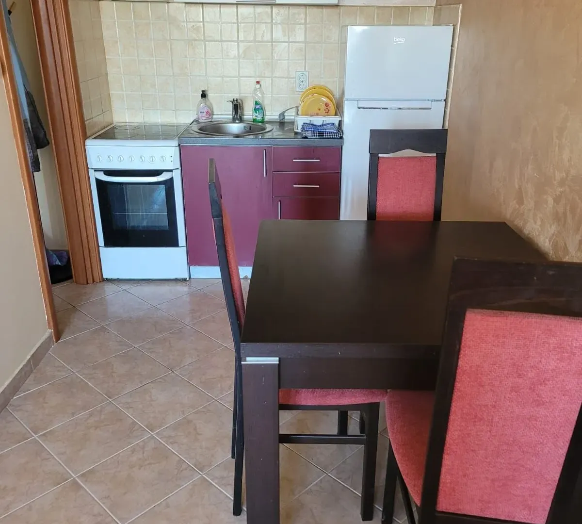 Rent, one bedroom apartment, 38m², Pobrežje, Podgorica