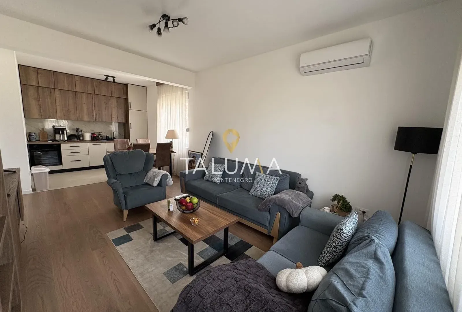 Izdavanje, jednosoban stan, 46m², Zabjelo, Podgorica
