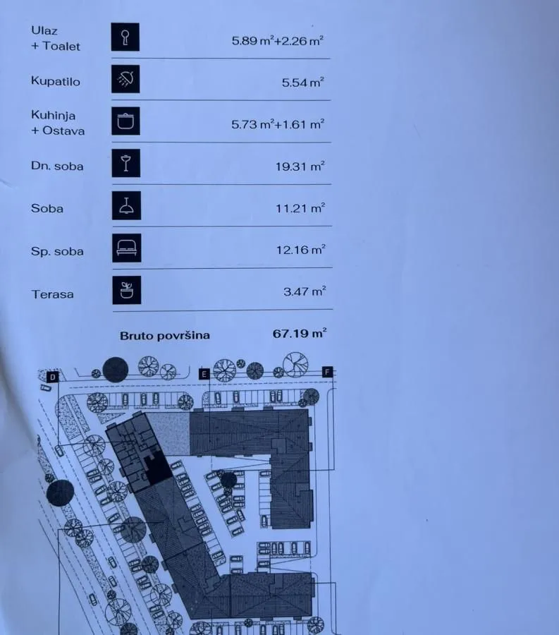 Prodaja, trosoban stan, 65m², Bulevar Evrope, Novi Sad Sve Podlokacije