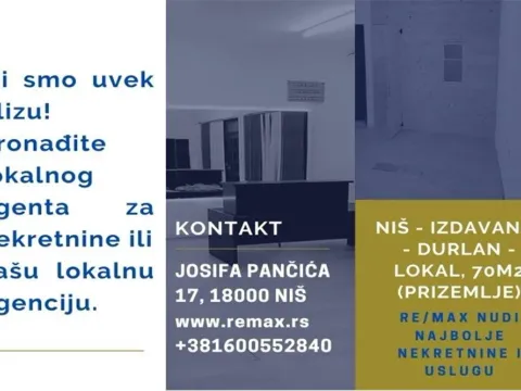 Izdavanje, poslovni prostor, 70m², Durlan, Niš - image 4