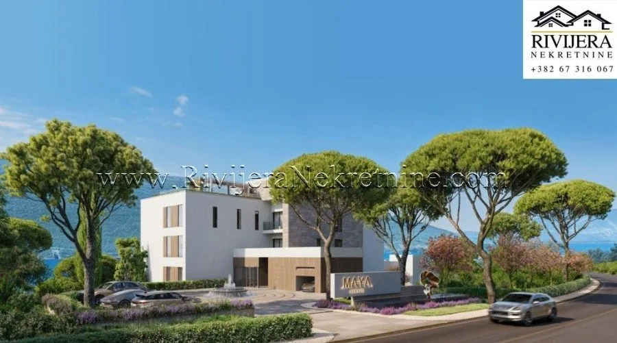Prodaja, jednosoban stan, 48m², Kumbor, Herceg Novi