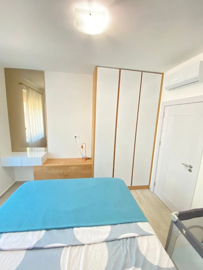 Rent, one bedroom apartment, 50m², Bečići, Budva