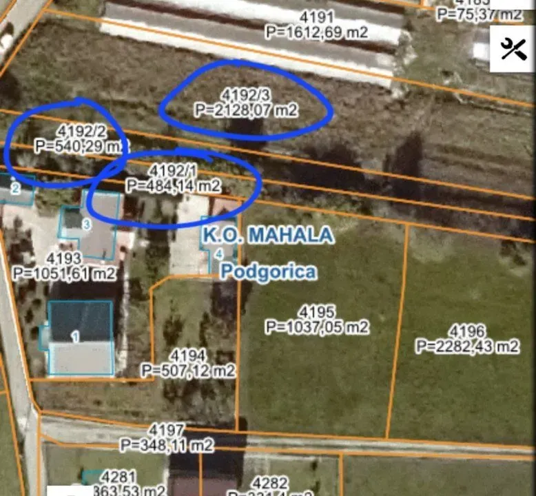 Prodaja, plac, 3152m², Podgorica, Crna Gora