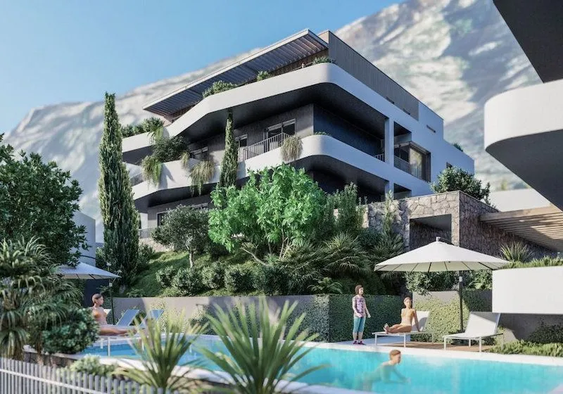 Sale, two bedroom apartment, 51m², Dobrota, Kotor
