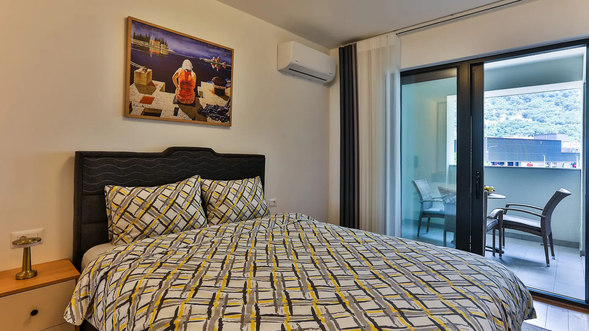 Rent, one bedroom apartment, 48m², Rozino, Budva