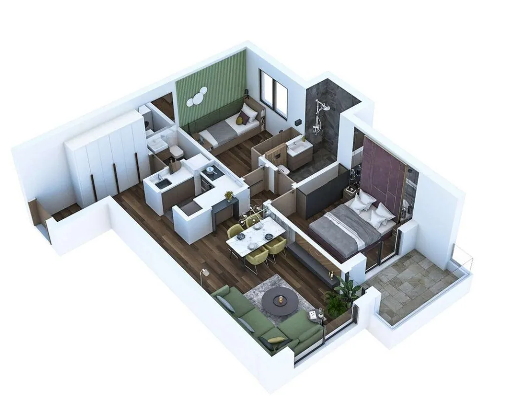 Sale, apartment, 45m², Bar, Crna Gora