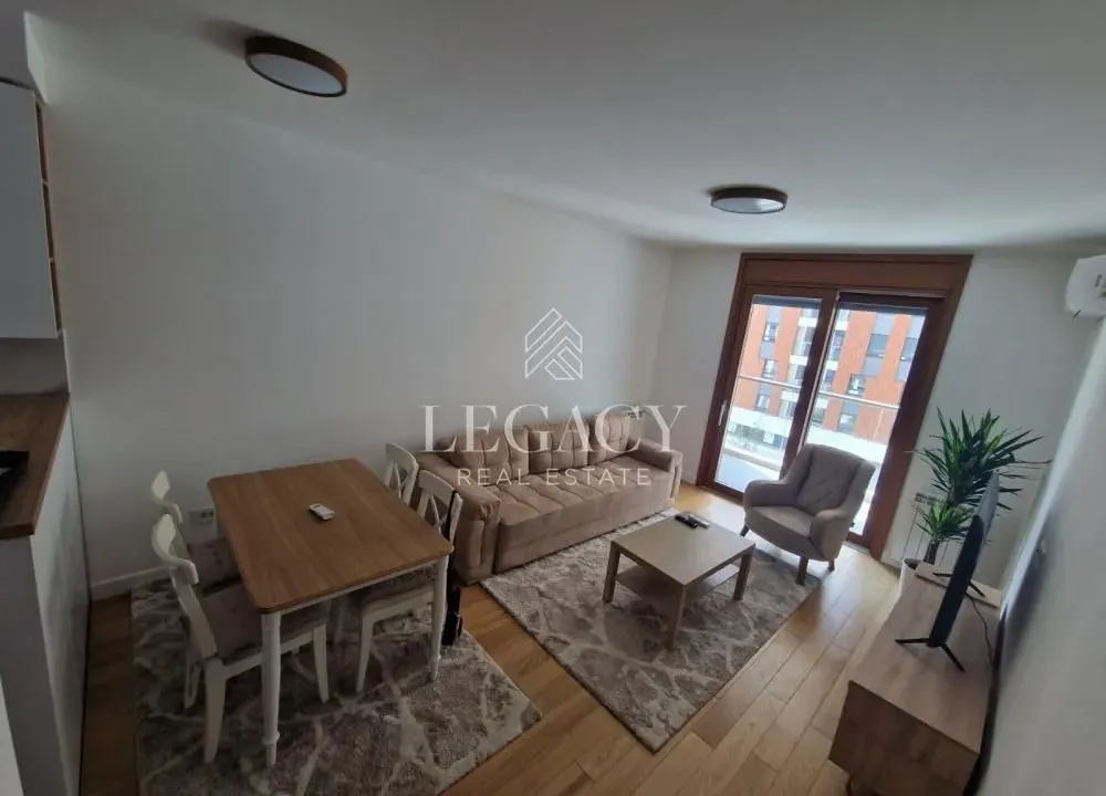 Izdavanje, dvosoban stan, 58m², Novi Beograd Blok 63, Novi Beograd Sve Podlokacije