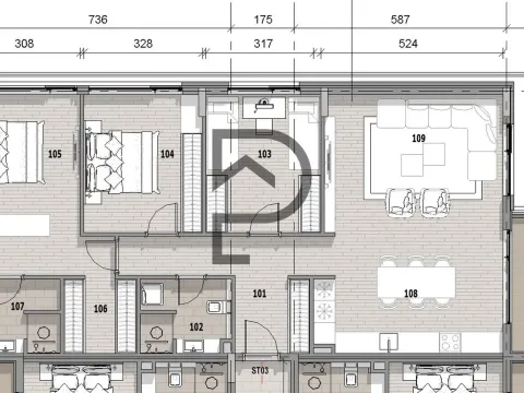 Prodaja, stan, 105m², Donja Gorica, Podgorica - image 6