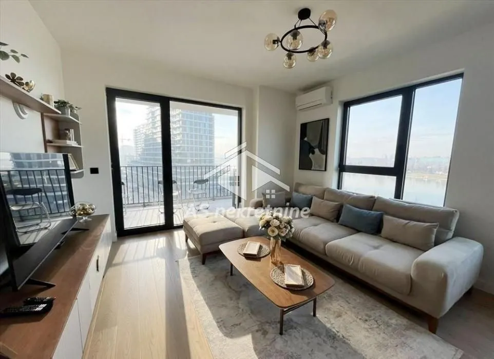 Rent, three bedroom apartment, 80m², Savski Venac, Beograd
