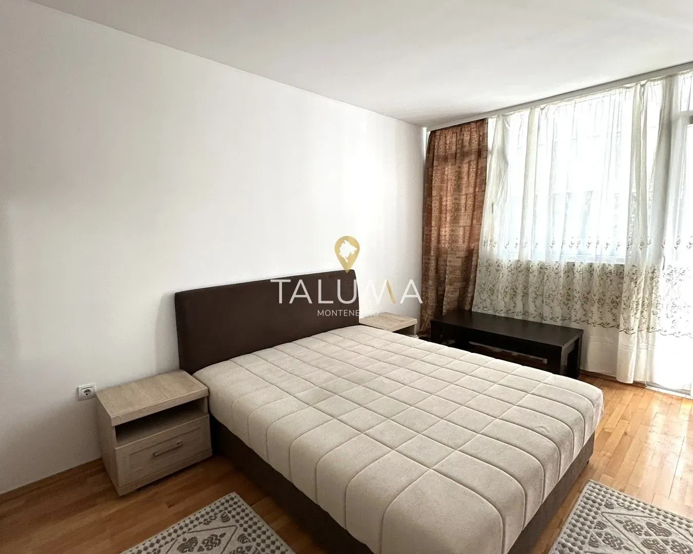 Rent, one bedroom apartment, 59m², Blok 5, Podgorica