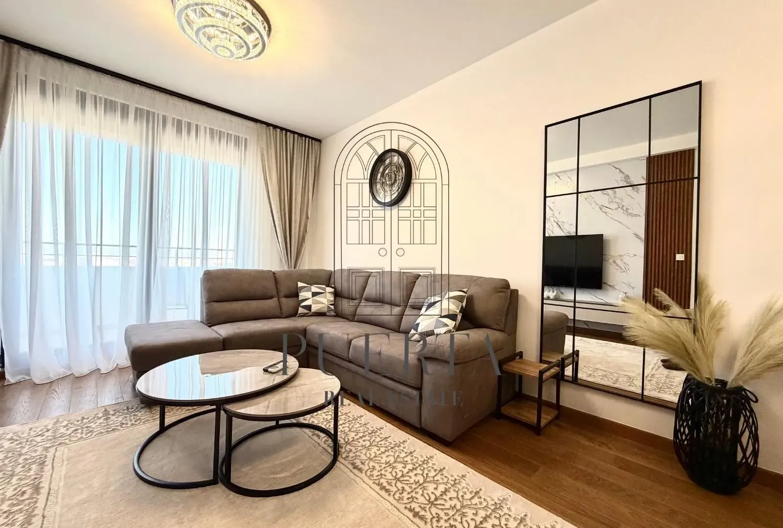 Rent, two bedroom apartment, 74m², Tološka šuma, Podgorica